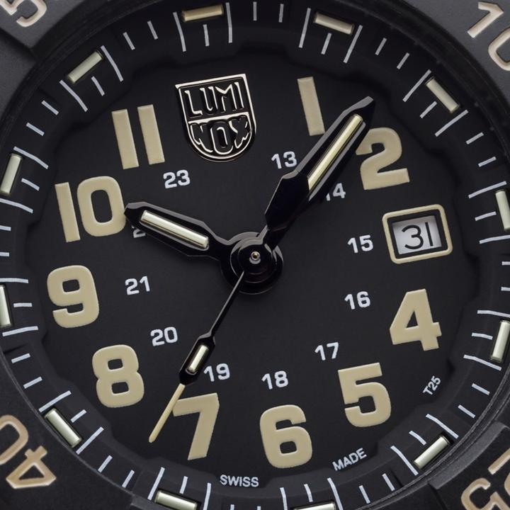 Actual product image Luminox NAVY SEAL 3500 SERIES (Swiss made, Diving watch, Rotating bezel left, Analogue wristwatch, 45 mm)