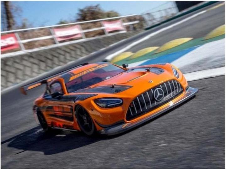 Produktbild Kyosho Tourenwagen Inferno GT2 Mercedes Benz AMG GT3 1:8, ARTR (ARR Almost-Ready-to-Race)
