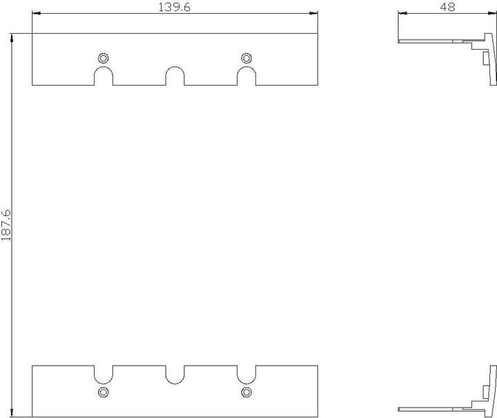 Produktbild Siemens Abdeckung Zubehör 3VA9124-0KB01