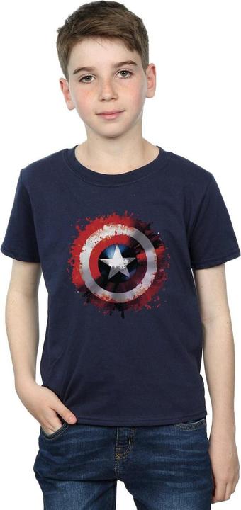 Produktbild Captain America Jungen Art Shield TShirt (128)