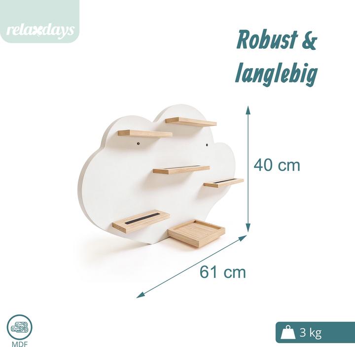 Actual product image Relaxdays Tonie shelf
