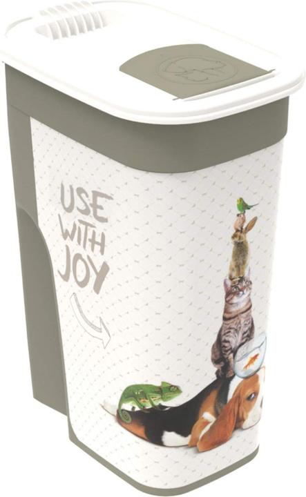 Actual product image Rotho FLO animal food bulk tin