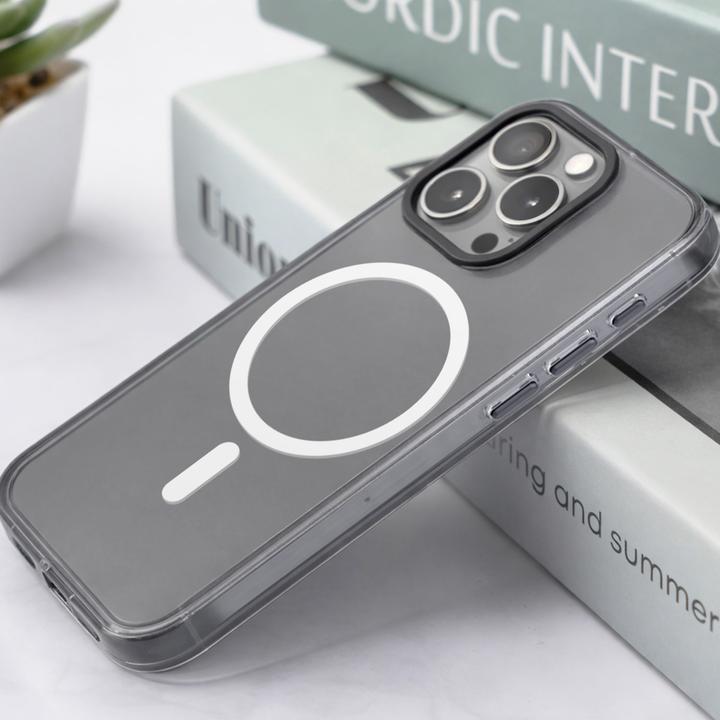 Produktbild RhinoShield Back Cover JellyTint MagSafe iPhone 15 Pro Ash (Apple iPhone 15 Pro)