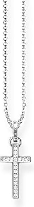 Actual product image Thomas Sabo Chain cross (Silver, 45 cm)