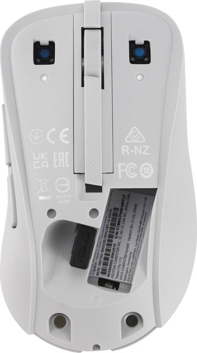 Produktbild ASUS MOUSE USB OPTICAL WRL MD102/WHITE 90XB0900-BMU000 (Kabellos)