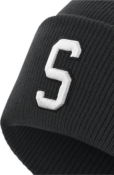 Actual product image Masterdis Letter Cuff Knit Beanie (One size)