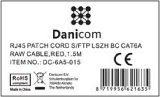 Produktbild Dsit CAT 6a Netzwerkkabel LSOH (CAT6a, 1.50 m)