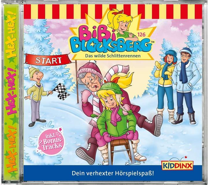Produktbild Folge 126: Das Wilde Schlittenrennen (Bibi Blocksberg)