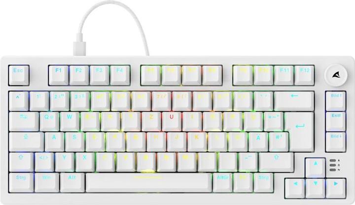 Actual product image Sharkoon SGK25 (DE, Cable)