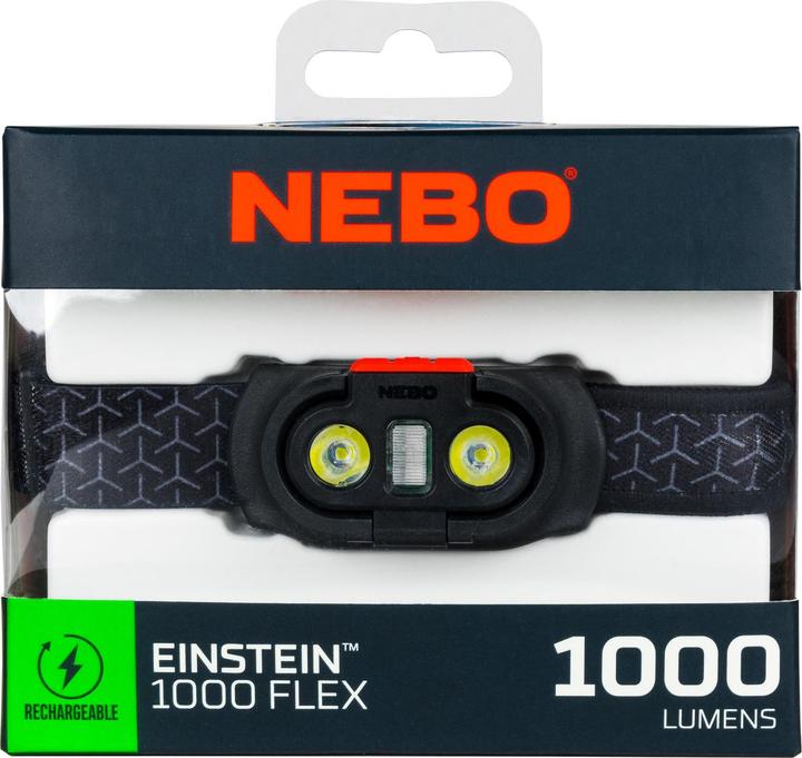 Image du produit Nebo EINSTEIN 1000 LED-Stirnlampe (1000 lm)