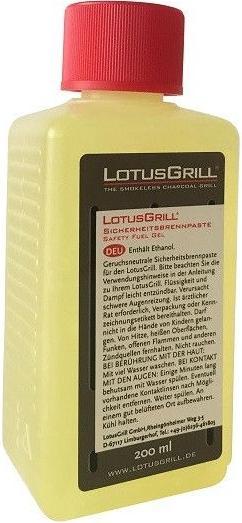 Actual product image LotusGrill Safety fuel paste