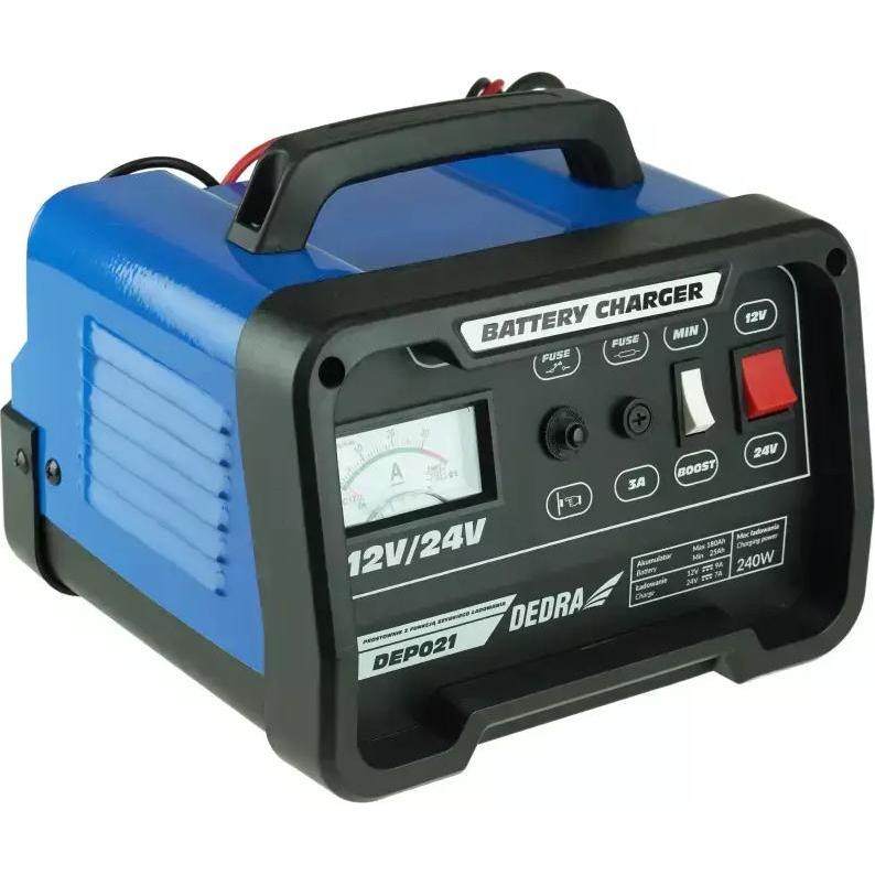 Thumbnail - Dedra, Batterieladegerät, Batterie-Ladegerät 12/24V 25-180Ah (12V)