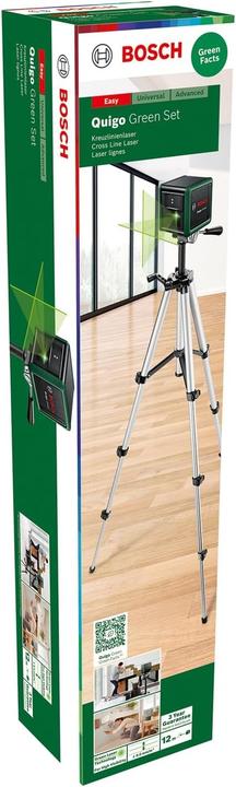 Actual product image Bosch Home & Garden Livella laser multifunzione Quigo Green Set