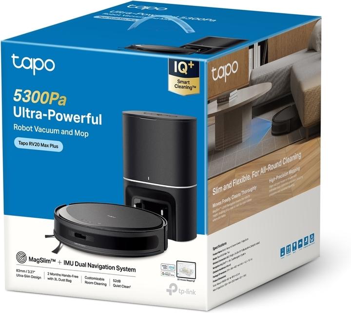 Productafbeelding TP-Link RV20 Max Plus (Stofzuigrobot)