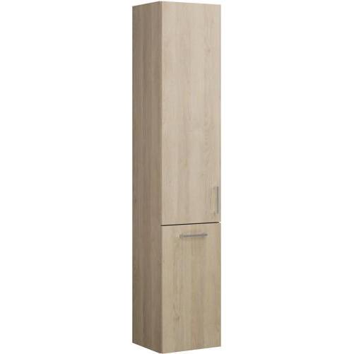 burgbad, Badezimmerschrank, Eqio Hochschrank mit 1 Tür und 1 Wäschekippe, Türanschlag links, 1760 x 350 mm