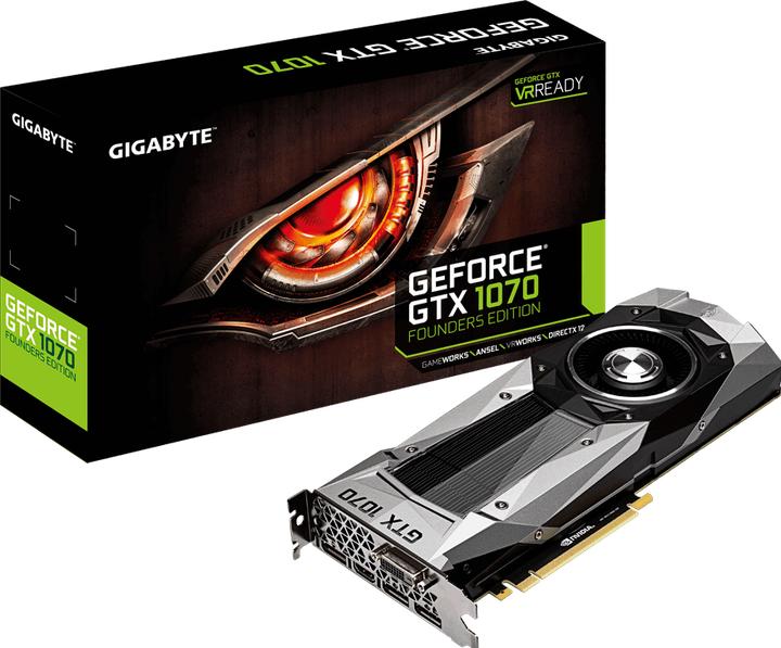 Produktbild Gigabyte GeForce GTX 1070 Founders Edition (8 GB)