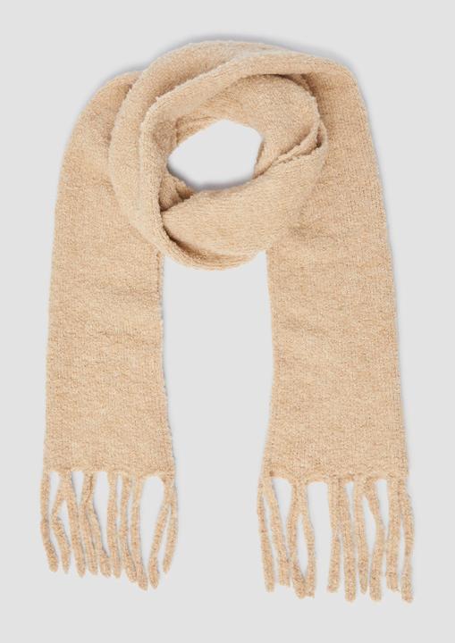 Immagine prodotto s.Oliver Tuch Schal in Bouclé-Optik mit Fransen