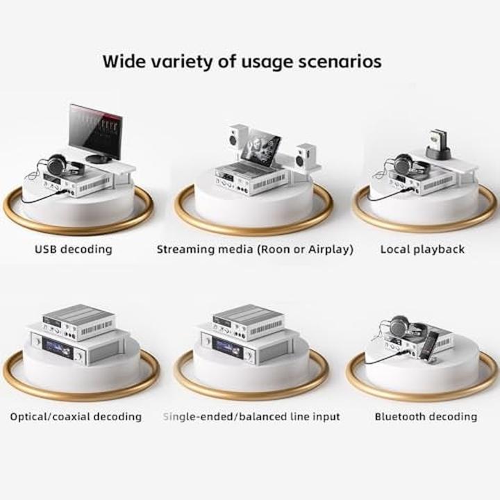 Actual product image FiiO K15 (USB-DAC, Tone control, USB host, Display, gain switch, Bluetooth)