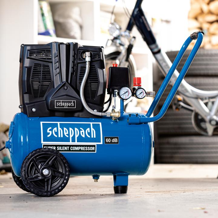 Actual product image Scheppach HC25si compressor (24 l, 8 bar)
