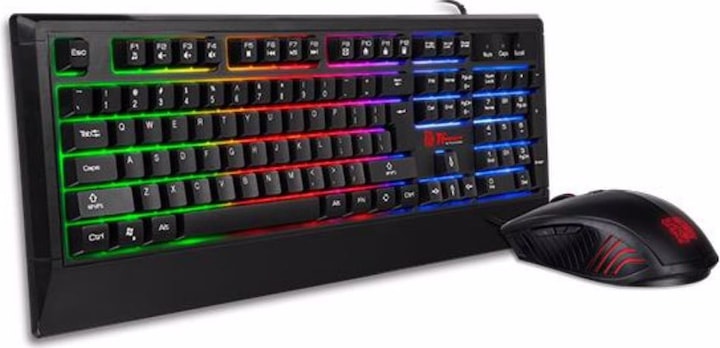 Actual product image Tt eSPORTS Challenger Combo (DE, Cable)