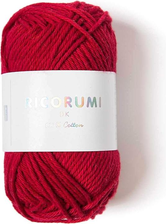 Rico Design Lana Creative Ricorumi DK 25 g, Rosso vino (57.50 m)