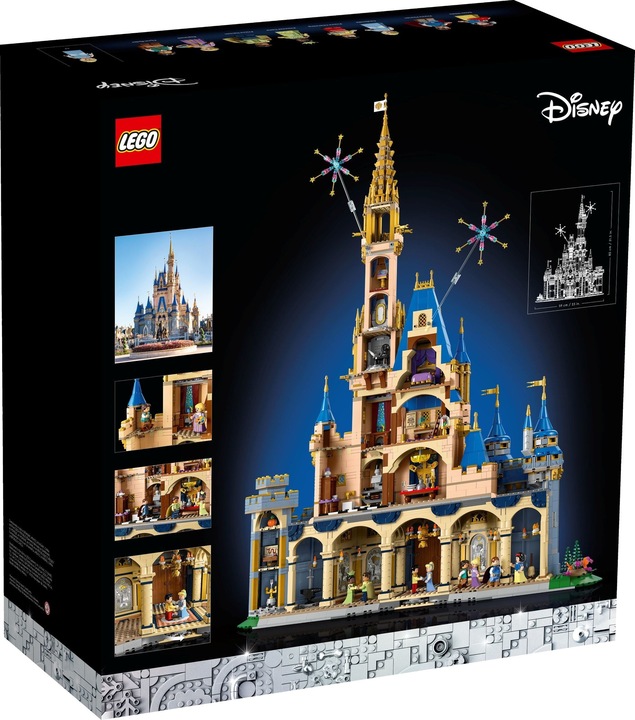 Produktbild LEGO Disney Schloss (43222, LEGO Disney, LEGO Seltene Sets)
