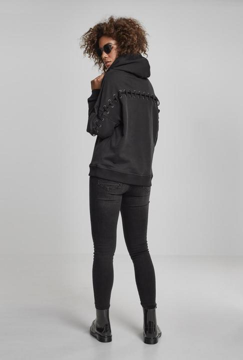 Produktbild Urban Classics Ladies Laced-Up Hoody (XS)