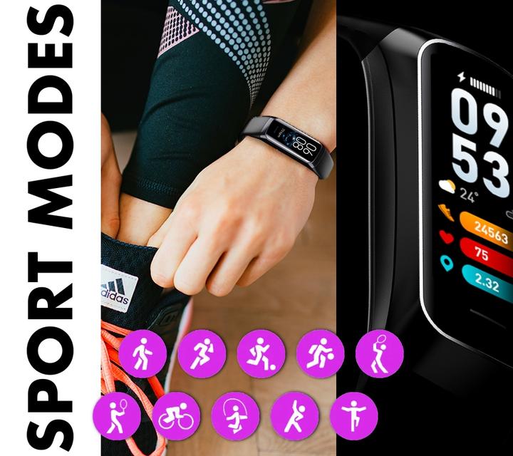 Produktbild DAMEN-SMARTBAND RNCF05 – THERMOMETER, PULSOXYMETER (sr044d)