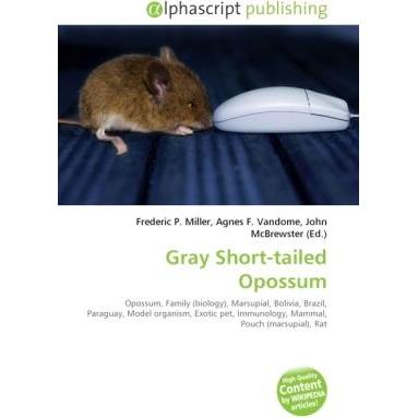 Gray Short-tailed Opossum, Fachbücher