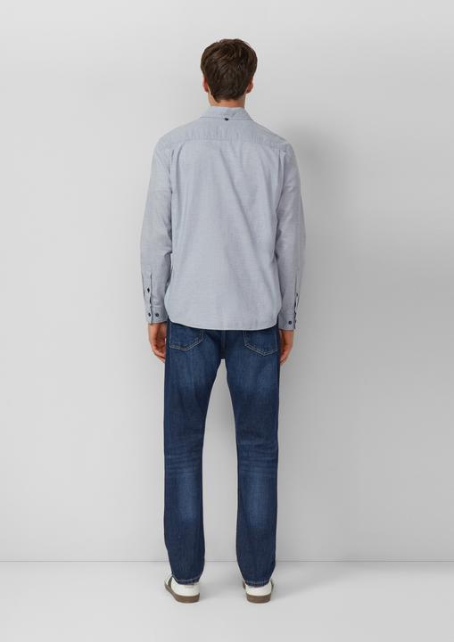 Immagine prodotto s.Oliver Hemd Regular Fit: Strukturiertes Hemd mit Brusttasche (M)