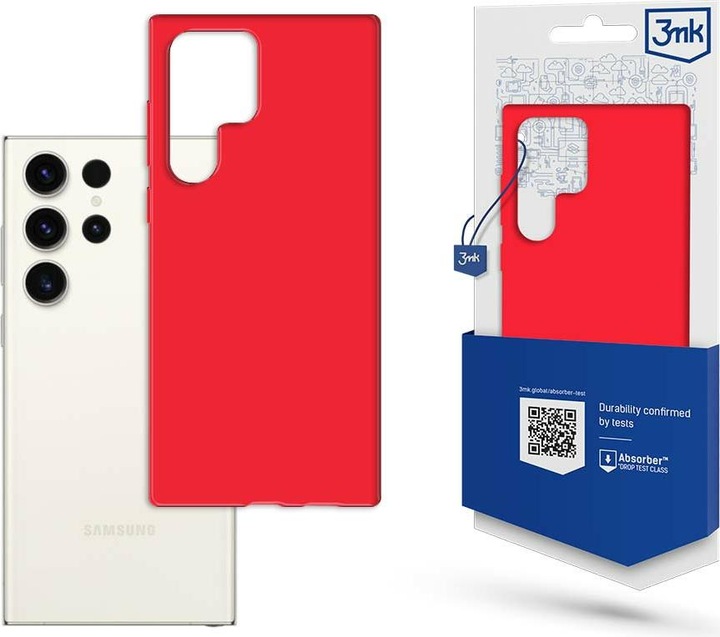 Produktbild 3MK Matt Case Soft Touch Silikonhülle Series (Samsung Galaxy S23 Ultra)