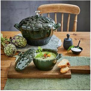 Image du produit Staub Artichaut (22 cm, Cocotte + faitout, Fonte)