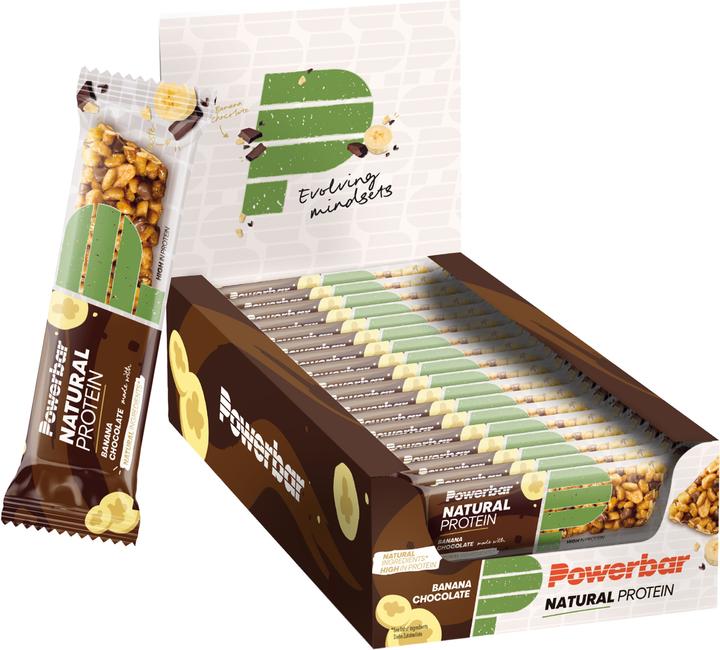 Actual product image Powerbar Natural Protein (Banana Chocolate, 18 pcs., 720 g)