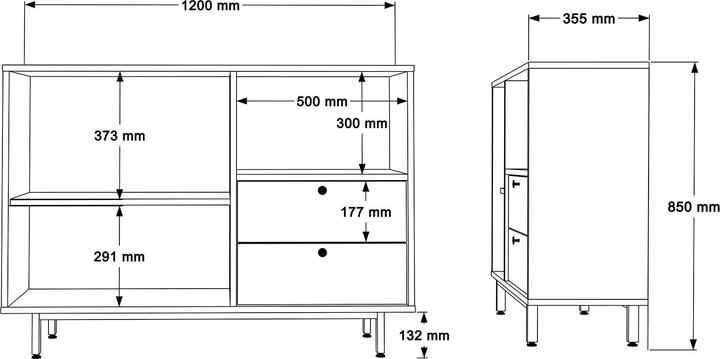 Nutritional values and ingredients Skye Decor Reiki (88 x 35.50 x 35 cm)
