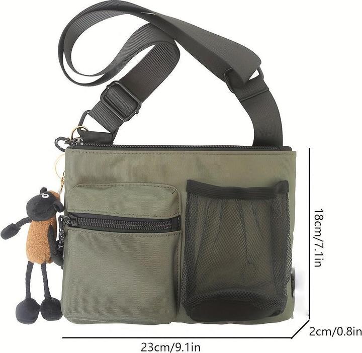 Only-Bags.Store Trendy Casual Simple Sling Bag, leichte Umhängetasche für den täglichen Weg zur Arbeit