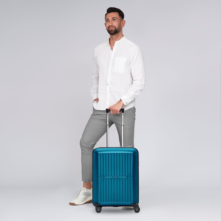 Produktbild Pactastic Collection 01 4-Rollen Kabinentrolley 55 cm mit Dehnfalte (42 l, Handgepäck (bis 50l))