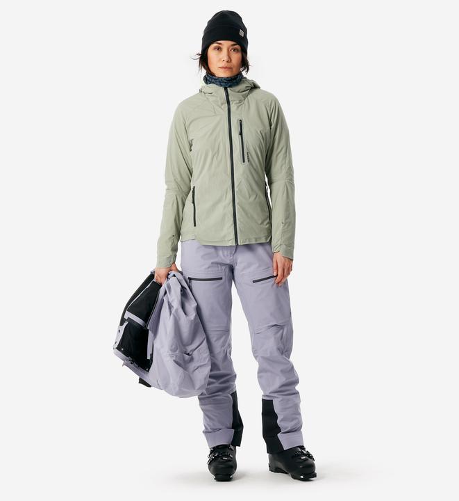 Produktbild Wedze Unterziehjacke Damen leicht atmungsaktiv - Warm Wilder 900 grün (M)