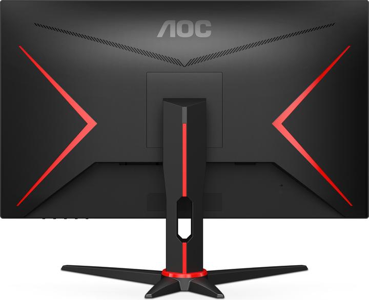 Productafbeelding AOC 2SPAE/BK 16:09 2xHDMI+DP IPS /rood (1920 x 1080 Pixels, 27")