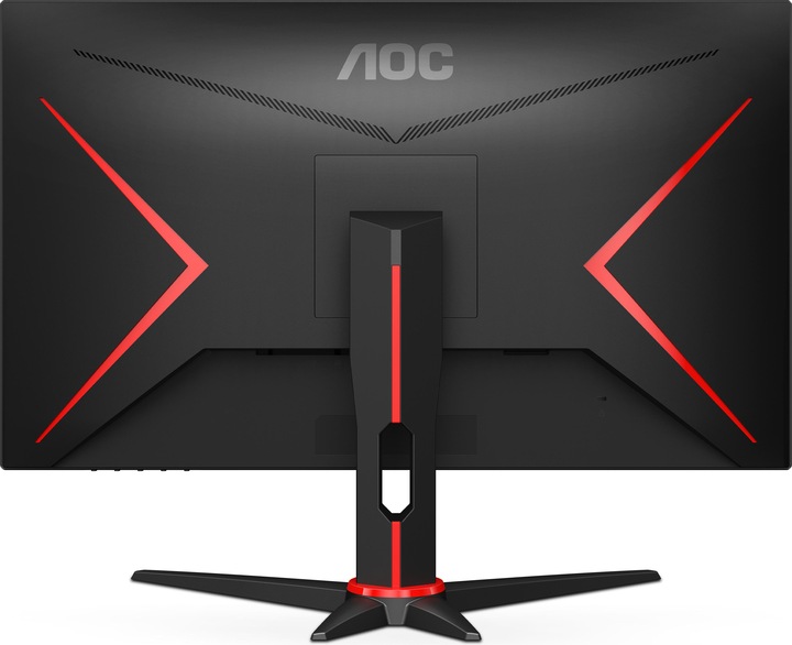 Productafbeelding AOC 2SPAE/BK 16:09 2xHDMI+DP IPS /rood (1920 x 1080 Pixels, 27")