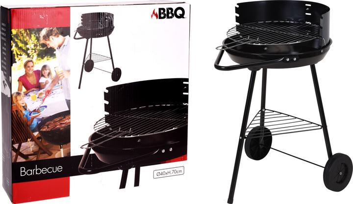 Produktbild BBQ Collection Halb offen Schwarz 40X45Xh70Cm (40 cm)