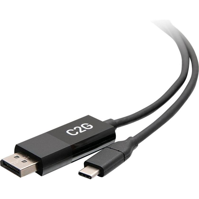 C2G 6ft (1.8m) USB-C to DisplayPort Adap (1.80 m, DisplayPort), Video Kabel