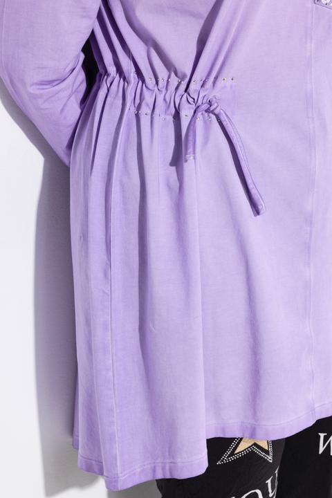 Produktbild Angel of Style Long-Sweatshirt, oversized, Netz-Kapuze (50)