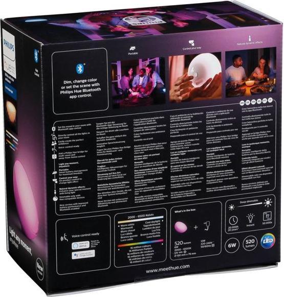 Actual product image Philips Hue Go Base BT (520 lm)
