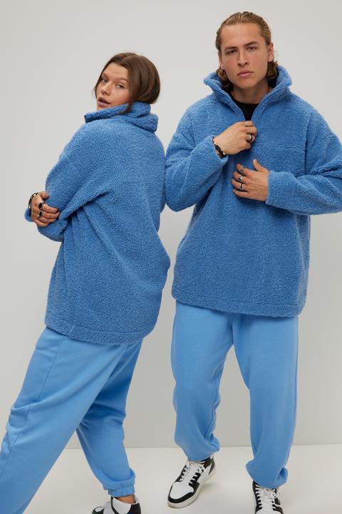Produktbild Studio Untold Sweater, oversized, Teddyfleece, Rundhals, Unisex (M)