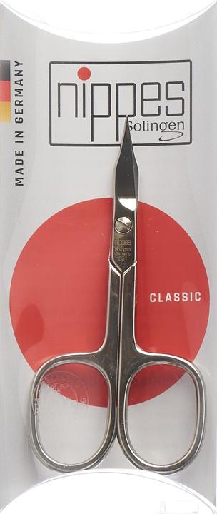 Image du produit Nippes Ciseaux à ongles/cuir, nickelés