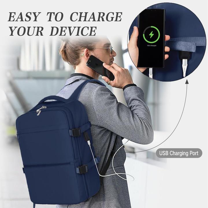 Produktbild Only-Bags.Store Rucksack Handgepäck Flugzeugreise Rucksack Handgepäck Reiserucksack (20 l)