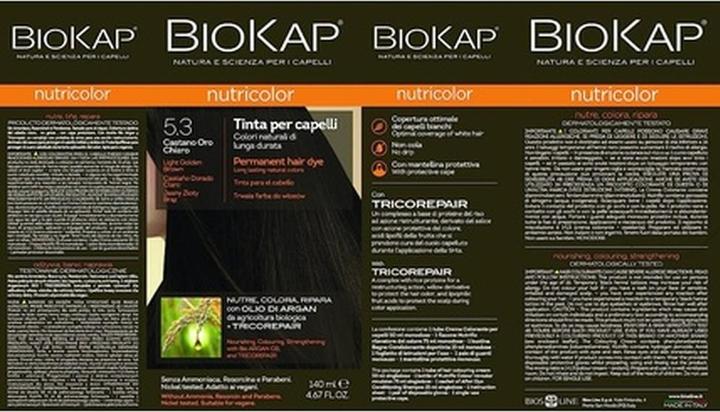 Produktbild Bios Line Biokap Nutric 5.3 New Cast Oro 140ml