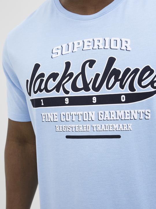 Produktbild Jack & Jones Jjelogo Tee Ss O-Neck 2 Col Aw24 S Pls (7XL)
