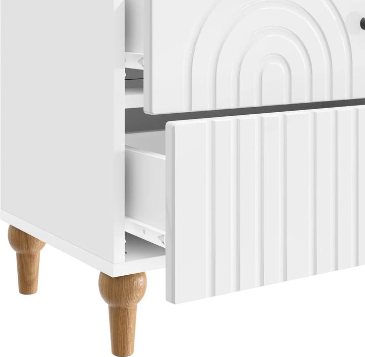 Produktbild vidaXL Moderner Schlafzimmer Schrank (34.50 x 34.50 x 48 cm)