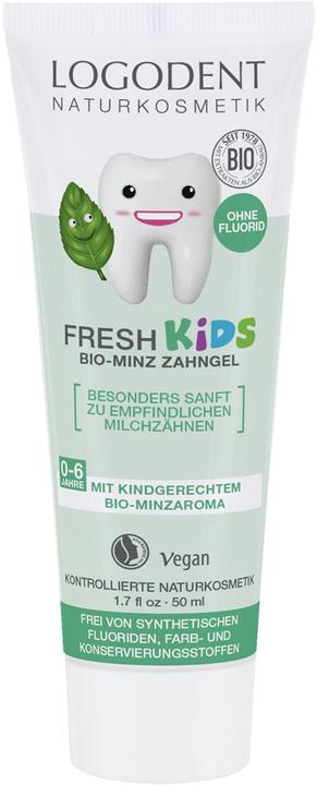 Image du produit Logona Gel dentaire à la menthe biologique Fresh Kids (50 ml)